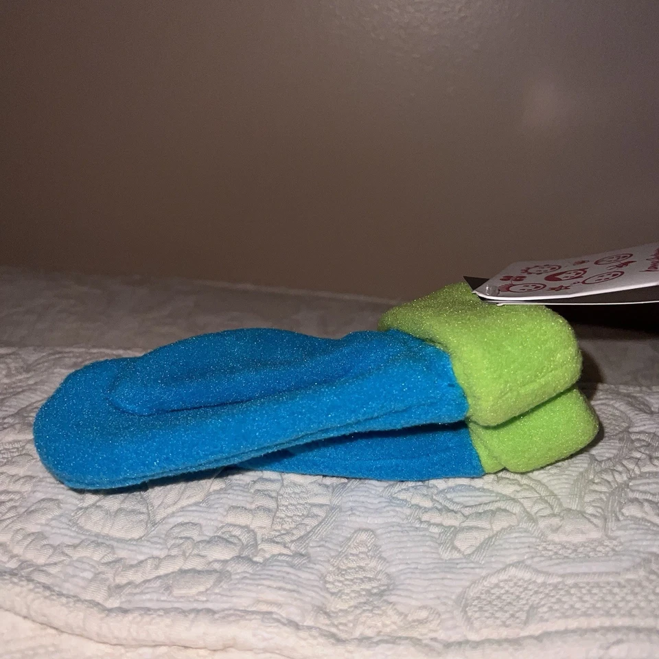 Acogedores guantes de vellón Polartec HANNA DIFFERENTSON nuevos verde/verde azulado talla pequeña Foto 4 de 4