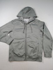Nike Dry Men's Therma Full Zip Hoodie Small, Gray 