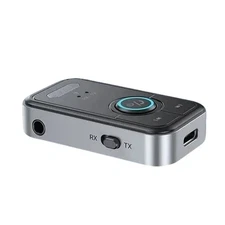 Bluetooth 5.3 2-in-1 Transmitter Receiver AUX Adapter Wireless for Car TV Spea8g