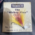 Vintage Worth Mickey Finn Bucktail Fly No. 510 Stevens Point WI Unopened — photo 1