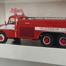 Schuco 1:43 Tatra T138 Fire Truck DDR Alloy Car Model