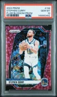 2024 Panini Prizm Basketball Plum Blossom Stephen Curry #134 PSA 10