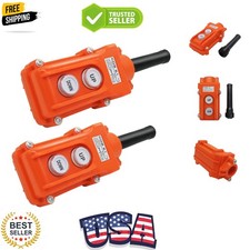 2pcs Dump Trailer Remote Up Down Switch, Hoist Control Switch Hoist Controlle...