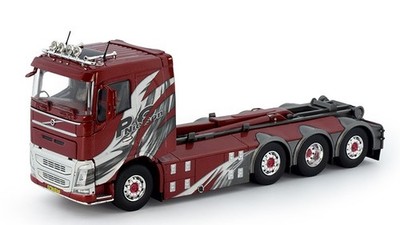 TEKNO - VOLVO FH04 8x2 Forwarder für Absetzkipper PO NIELSEN - 1/50 - TEK74278