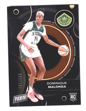 2025 WNBA Panini PLAYER OF THE DAY ORANGE #RC2 DOMINIQUE MALONGA RC 129/199