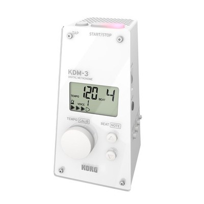 Korg KDM3WH Digital Metronome - White 