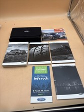 2018 Ford F150 Owners Manual Quick Start Guide With Case Included