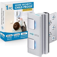 Home Security Door Reinforcement Lock 800lb