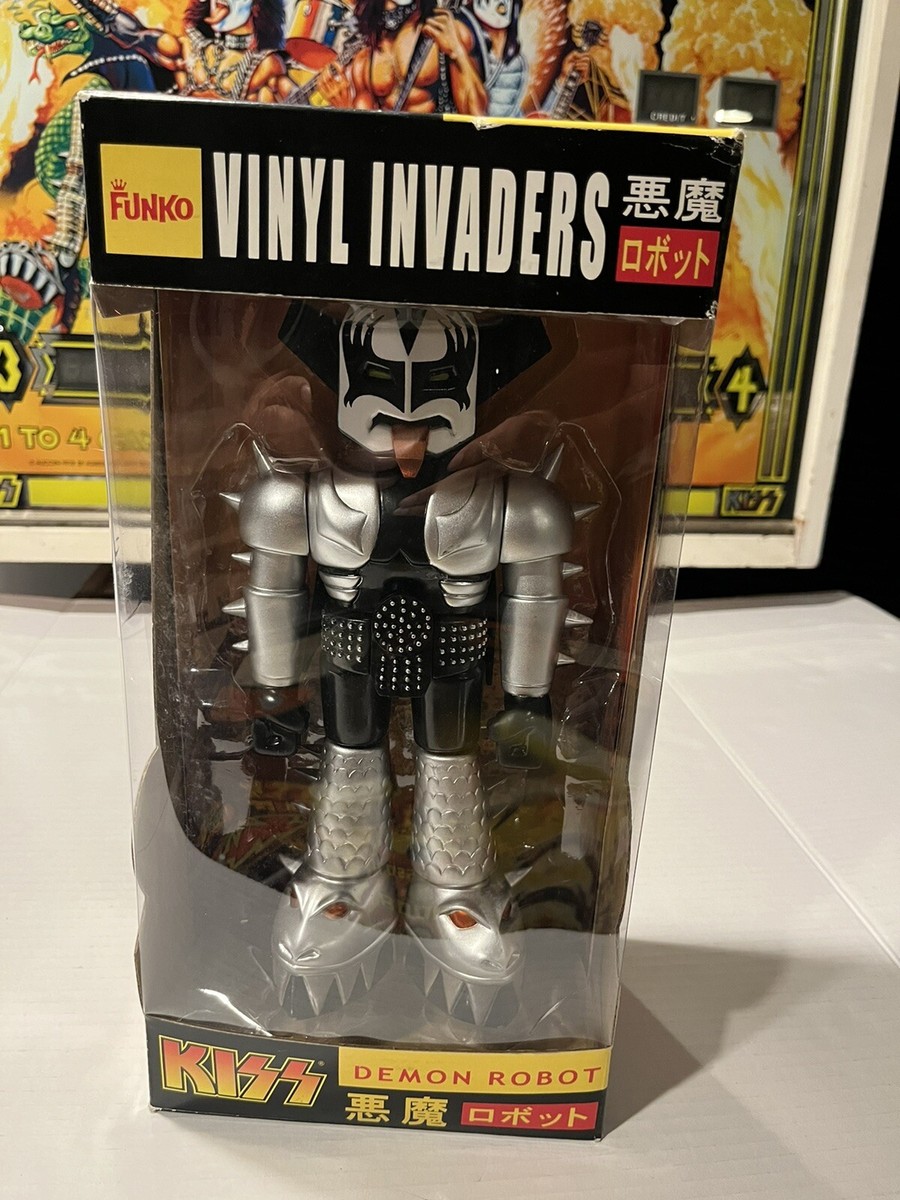 Funko Kiss Demon Robot Vinyl Invaders Mech Retro Japan Style