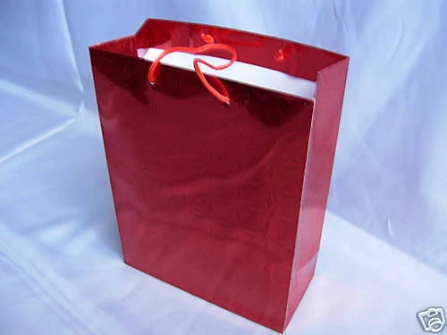Large Shiny Paper Carrier Present Gift Bags Christmas Wedding Birthday 32X 26cm - Image 2 of 4