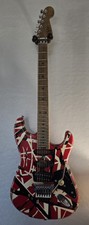 Evh Eddie Van Halen Frankenstrat Frankenstein Striped Relic Guitar