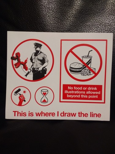 BANKSY - Exit Through the Gift Shop - DIY Sticker Set RARE - Picture 4 of 9