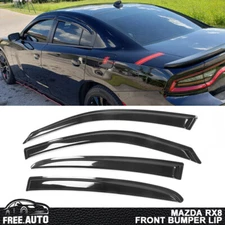 For 11-23 Dodge Charger Window Visor Vent Sun Rain Deflector Guard 4PCS Set