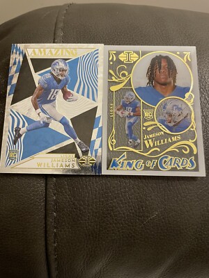 2022 Panini Illusions Jameson Williams King Of Cards + Amazing