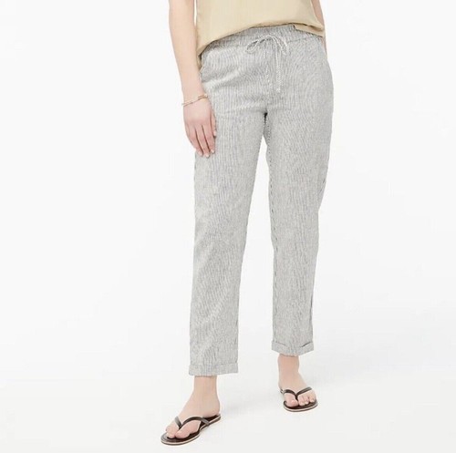 linen cotton drawstring pants