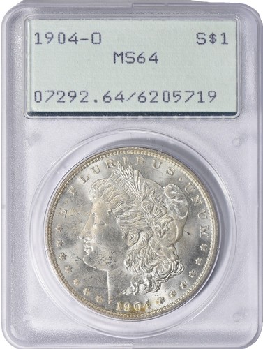 BU 1904-O Morgan Silver Dollar PCGS MS63 OGH ZAFA | eBay
