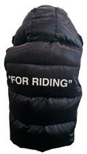 OFF WHITE c/o VIRGIL ABLOH Black Quilted Down...