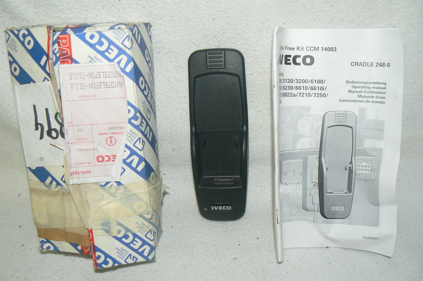 Support téléphone IVECO 500025752 authentique pièce origine constructeur haute résistance