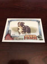 2020 ALLEN & GINTER DOWN ON THE FARM DOG INSERT CARD #DF-D *Mint*