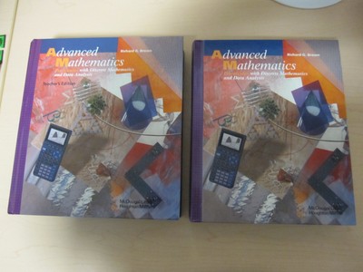 Advanced Mathematics: Precalculus with Discrete Math Student/Teacher Edition Set