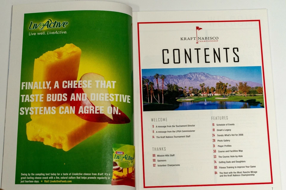 Lorena Ochoa Firmado 2008 LPGA Kraft Nabisco Champ Program PSA/DNA CERTIFICADO DE AUTENTICIDAD Autógrafo Foto 3 de 4