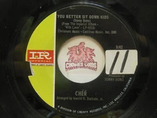 Chér – You Better Sit Down Kids / Mama, 45 RPM VG+ (11E)