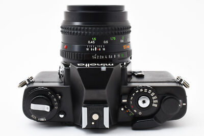 N MINT w/ Strap] Minolta XD-S Black SLR Camera MD Rokkor