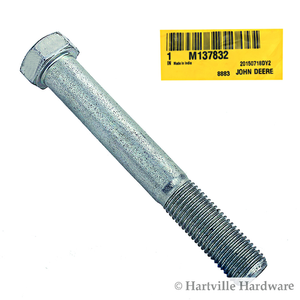 John Deere Original Equipment Bolt #M137832