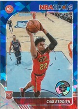 2019-20 Panini NBA Hoops Premium Cam Reddish Blue SP RC Los Angeles Lakers