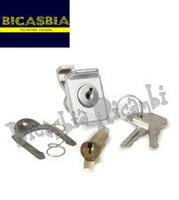 0454 - SERRATURA STERZO BAULETTO 4 MM ZADI VESPA 180 200 RALLY