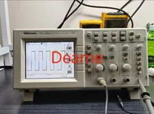 USED Tektronix TDS 1002 2CH 60MHz 1GS/s Digital Storage Oscilloscope with probe 