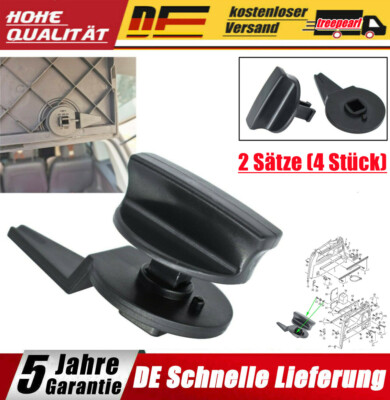 2 Set (4stk)Für VW Audi Schließriegel Riegel f. Kofferraum Verkleidung 1J0867467