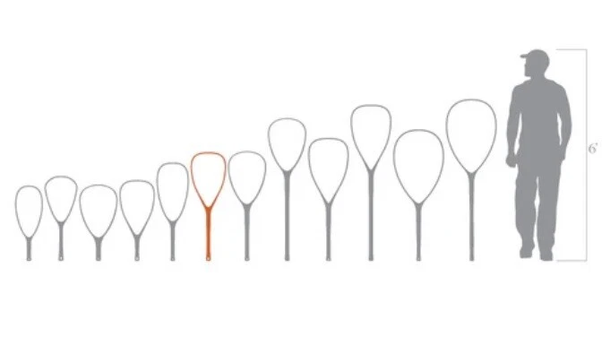 FISHPOND NOMAD СРЕДНЯЯ ВИЛКА ПОСАДОЧНАЯ СЕТЬ В КОРИЧНЕВОЙ ФОРЕЛИ - УГЛЕРОДНОГО ВОЛОКНА, РЕЗИНОВЫЙ МЕШОК - Изображение 2 из 2