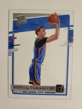 Aleksej Pokusevski 2020-21 Clearly Donruss Rated Rookie RC #86 - Thunder
