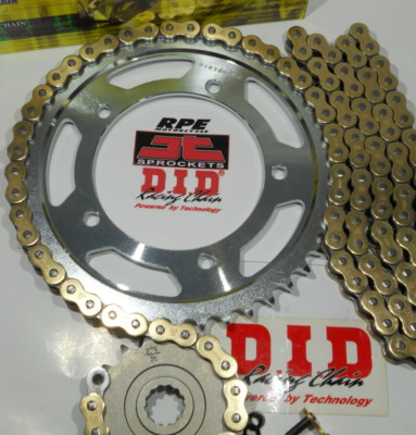 2003-2004 Kawasaki ZX6R ZX6RR DID VX3 Gold 520 QA 14/40t Chain and