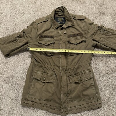 Vintage Alpha Industries Field Jacket USA Military Cold