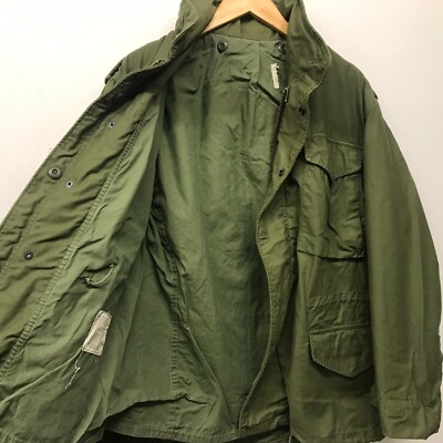 Vintage US Army M65 Field Jacket, Brass Zipper 3rd Medium K