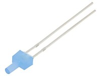 2X OSB5SA7K94B-12V Led 2Mm Blau 330-500Mcd 90° Front: Flach 12V Rastermaß: 2,54M