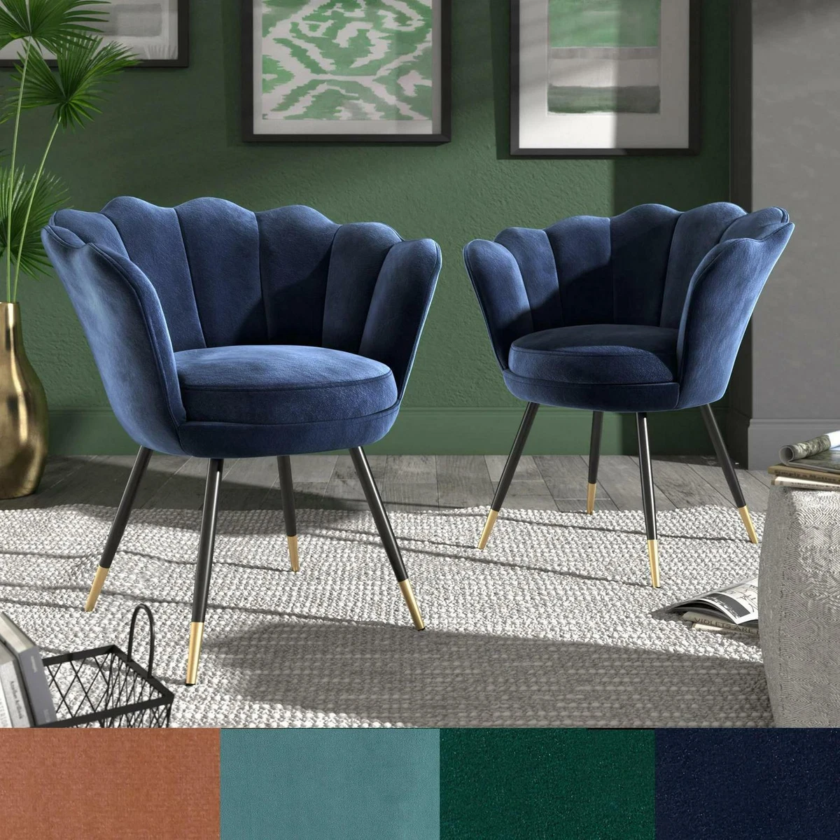 Seashell on sale accent chair