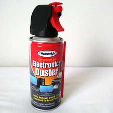 Air Duster Cans Spray Electronics 2 oz Computer Keyboard Particle Remover Comp