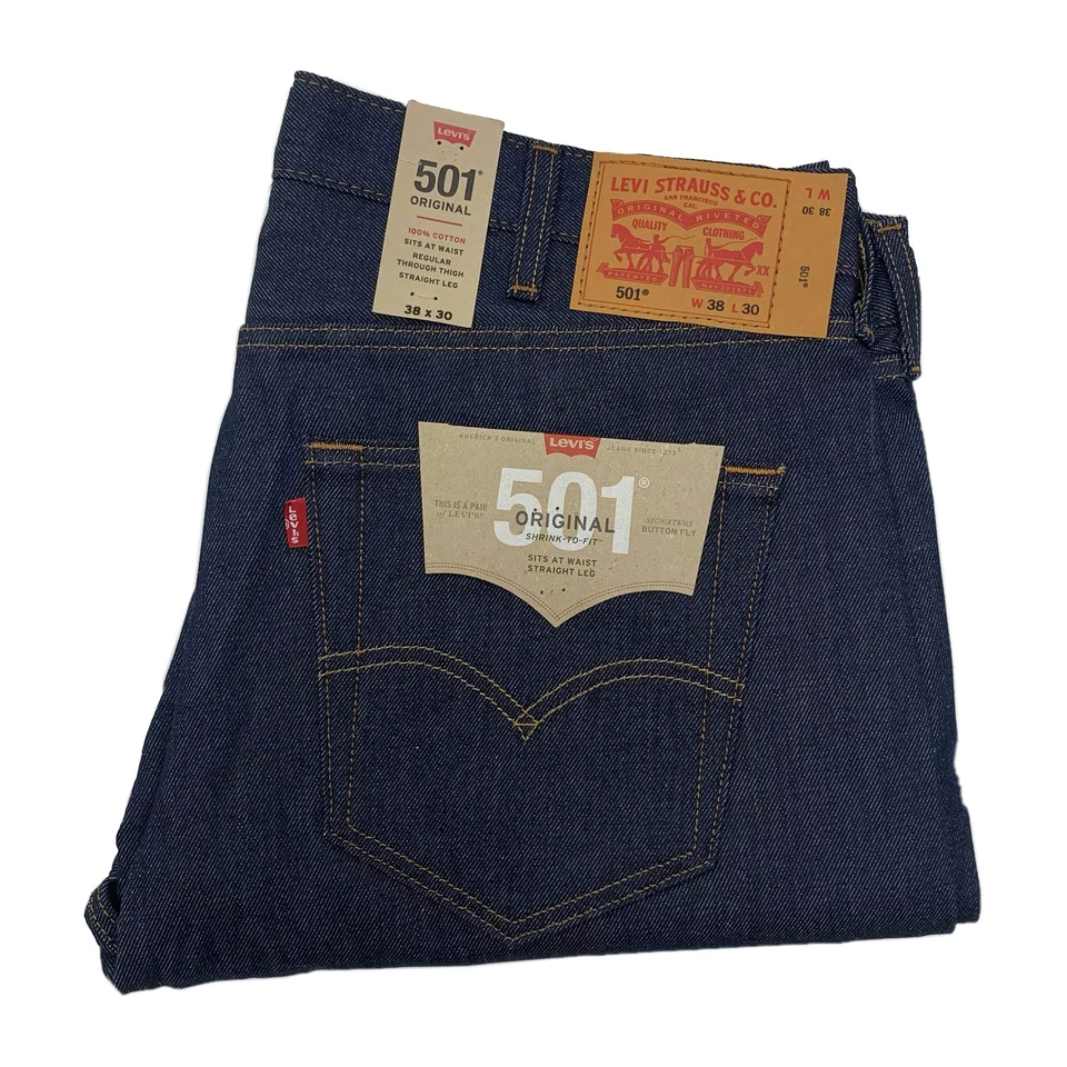 Levi's 501 Shrink-to-Fit (Size 46 - 50) - Image 3 of 4