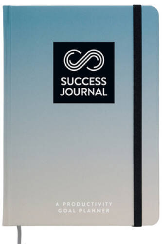Success Journal / Serious Blue: A Productivity Goal Planner - Hardcover - GOOD