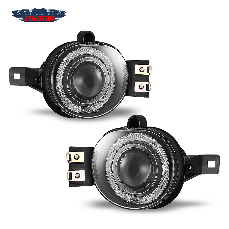 Clear for 2002-2008 Dodge Ram 1500 2500 3500 Pickup Bumper Driving Fog Lights - Image 2 of 4