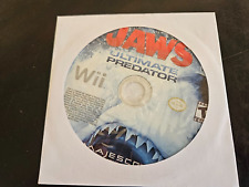 Nintendo Wii Jaws Ultimate Predator Video Game -Works, Disc Only