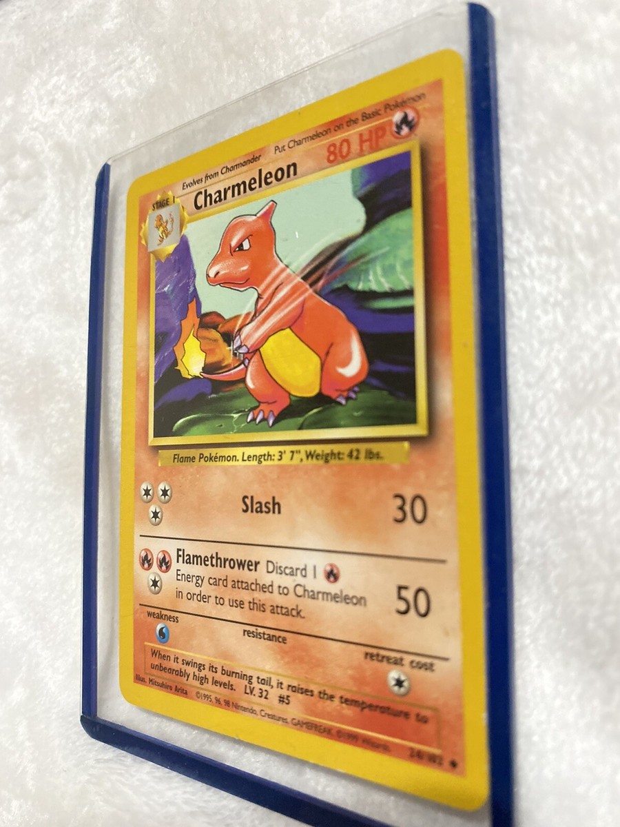 Charmeleon - Base Set - 24/102 - Uncommon - Pokemon Card