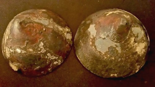TONY EVANS Brutalist Minimalist Art Sculptures Raku Pottery Metal Stone SIGNED - Picture 12 of 12