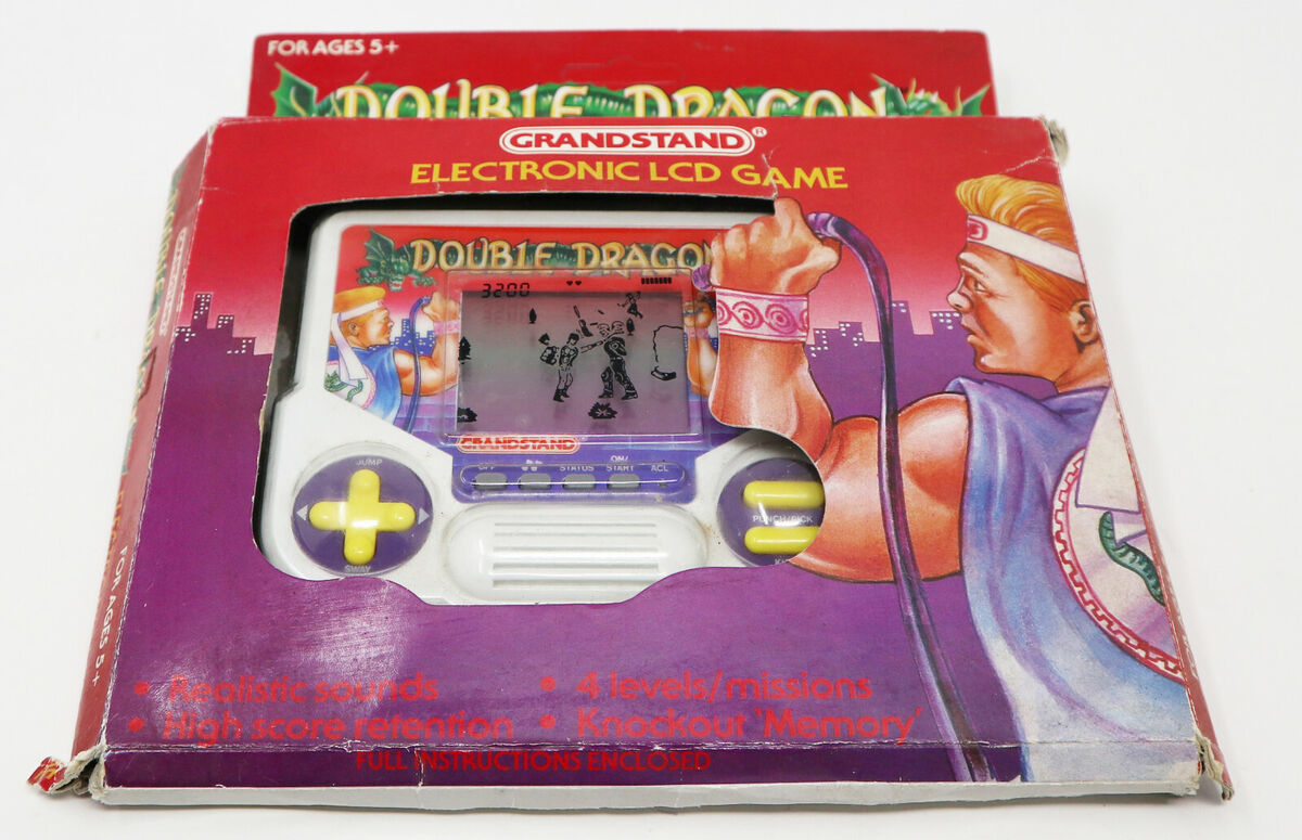 Tiger's LCD Handheld DOUBLE DRAGON Game (1988)