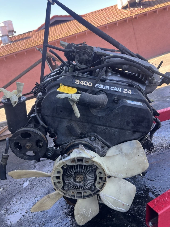 2001-2004 TOYOTA TACOMA 4RUNNER 3.4 ДВИГАТЕЛЬ ТОЛЬКО МЕСТНЫЙ ПИКАП! 182XXX МИЛЬ НИЗКИЙ - Изображение 4 из 4