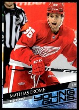 2020-21 UPPER DECK YOUNG GUNS Mathias Brome Detroit Red Wings #468 R60