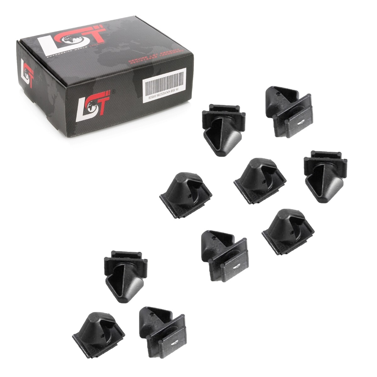 10x Moulding Side Strips Fastening Clips for PEUGEOT 106 II 406